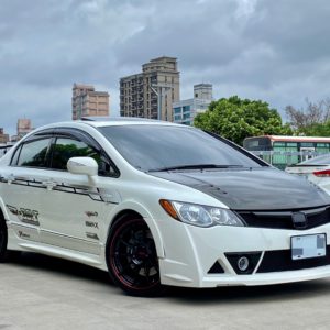 2007 Honda Civic K12 2.0S 白 AP卡鉗 18寸鋁圈