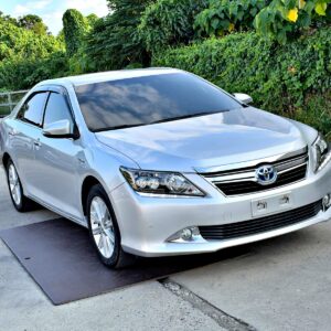 2012 Toyota Camry Hybrid-G 銀色 右前 45 度外觀