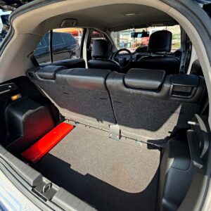 2014 Toyota Yaris 1.5 G Smart 後行李廂空間,後座椅背可倒平